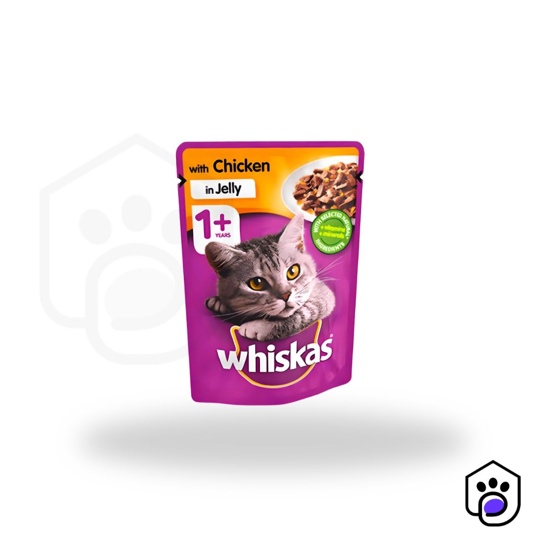 Whiskas 1+ Jelly Pouch - Flavor Selection