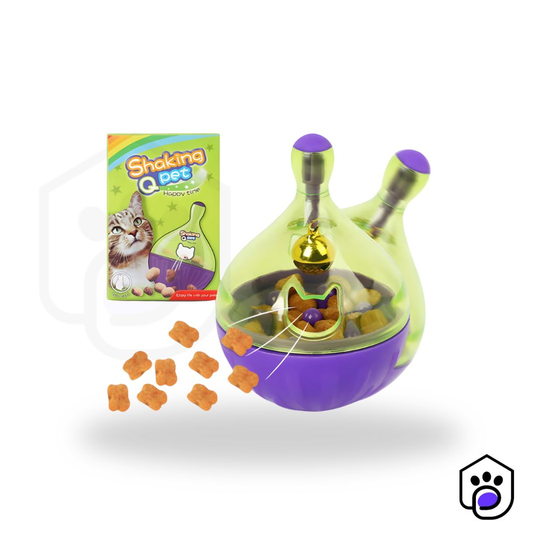 Shaking Q Pet - Interactive Food Dispenser (Cats)