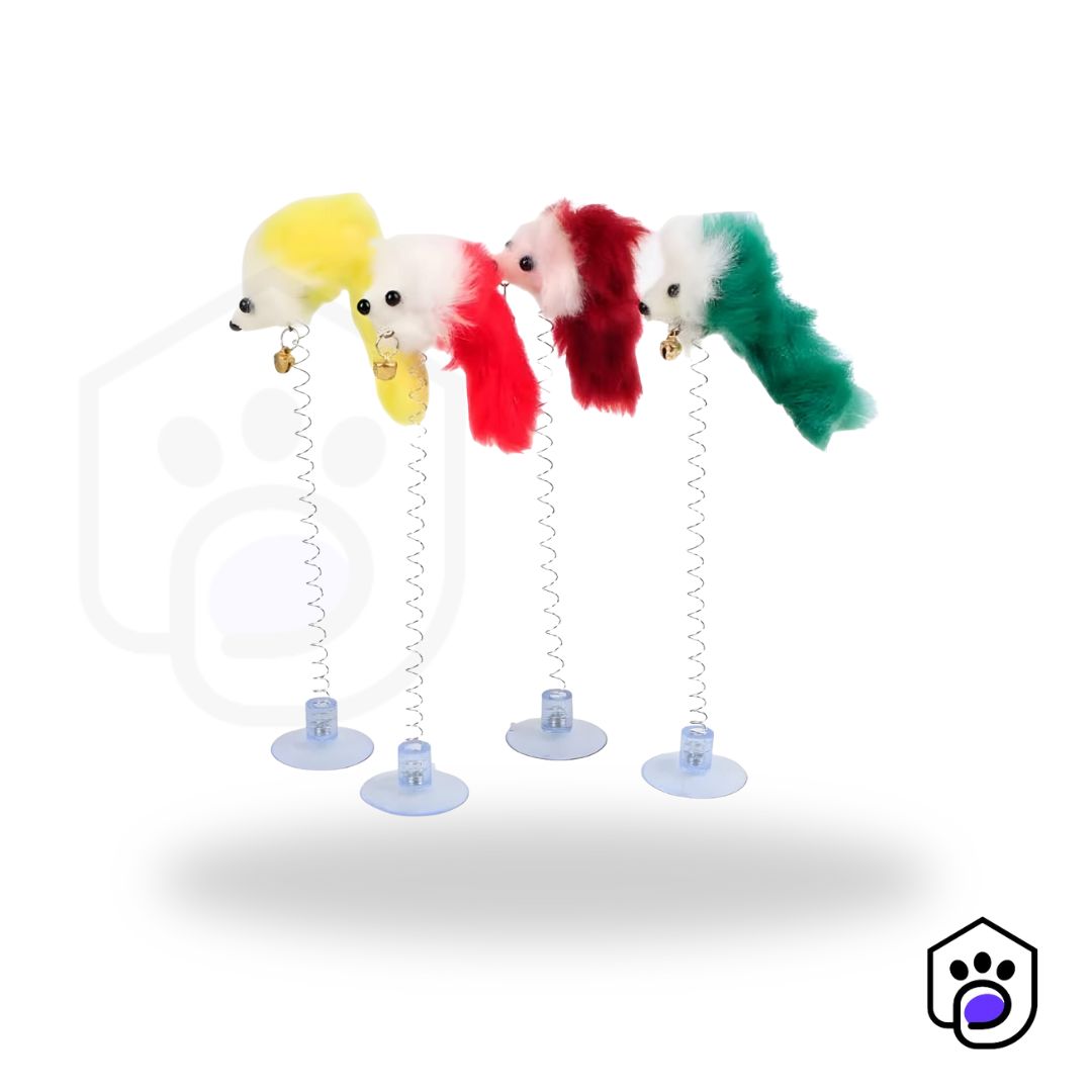 Spring Mouse Toy (Cats)