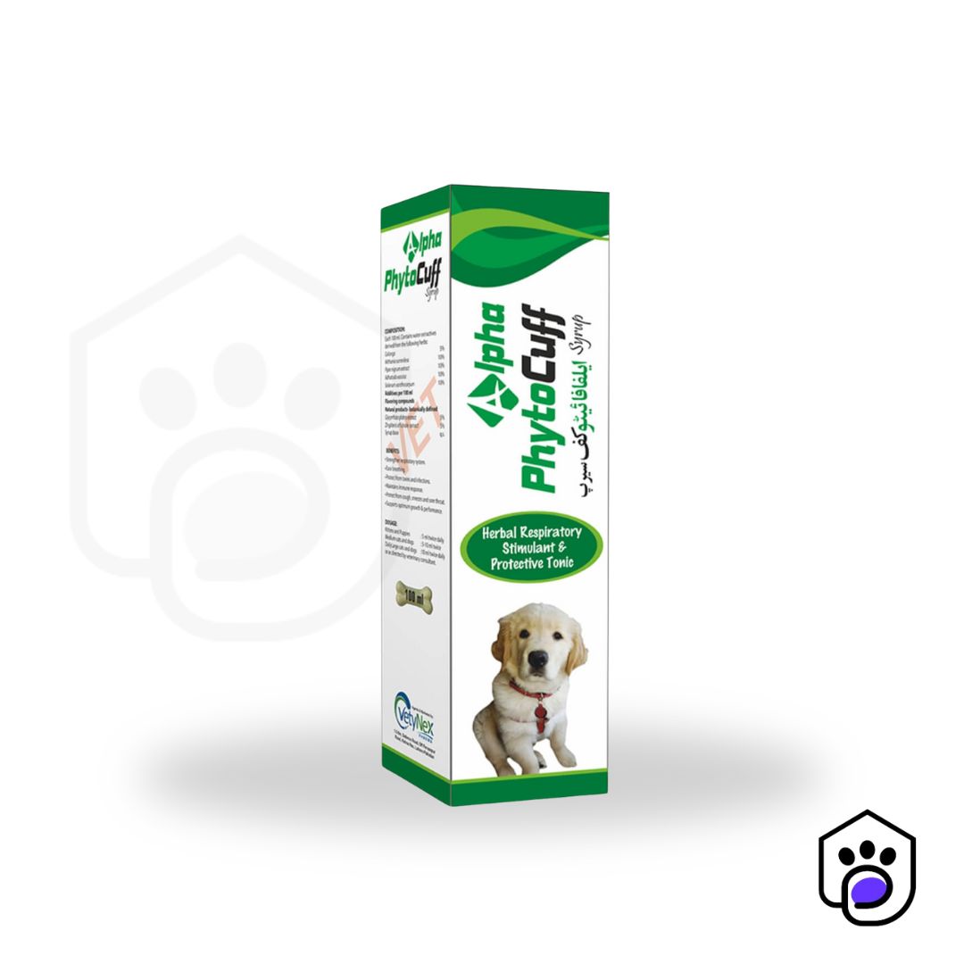 Alpha Phytocuff Syrup - Stimulant for Pets