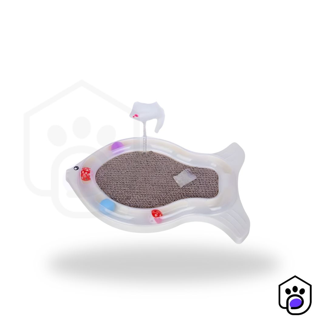 Cat Scratching Pad – Fish Shaped