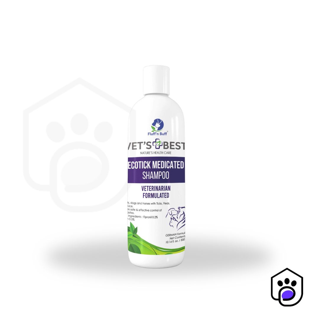 Fluff n Buff Ecotick Medicated Shampoo For Pet