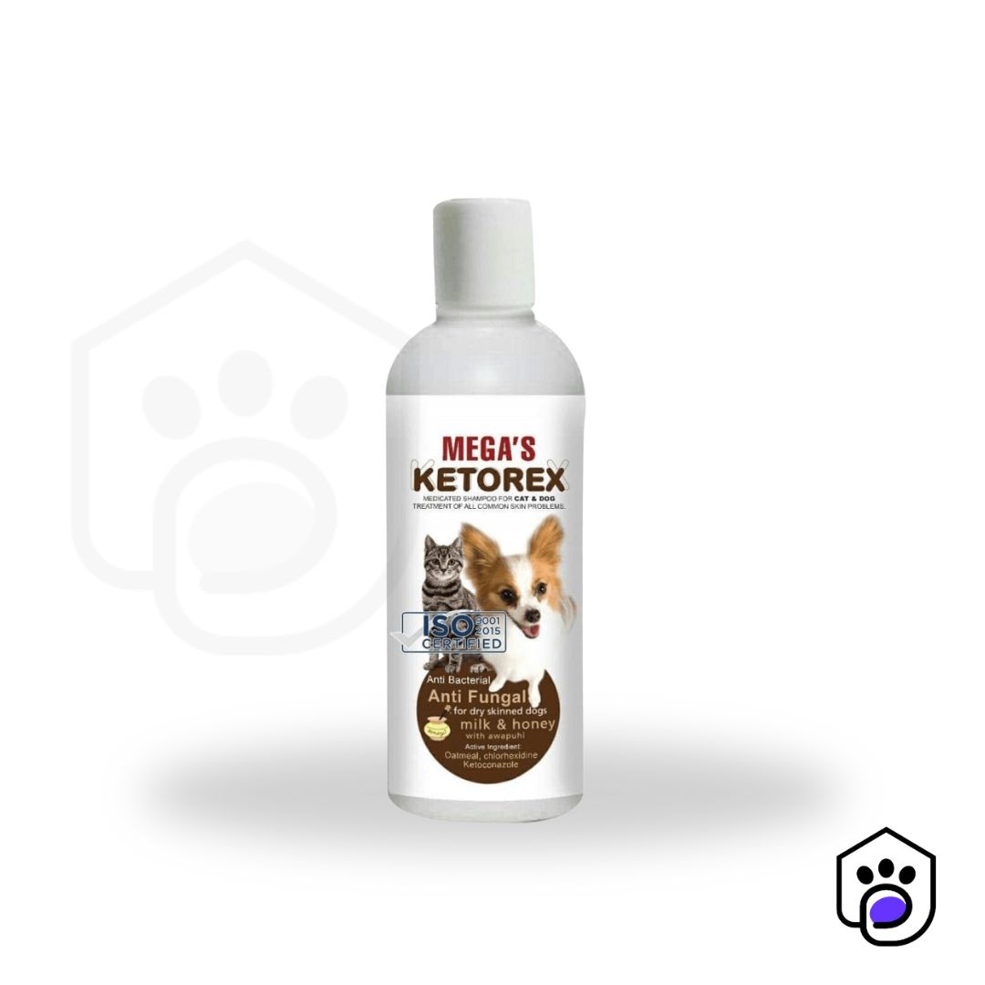 Mega Ketorex Medicated Shampoo for Cats and Dogs