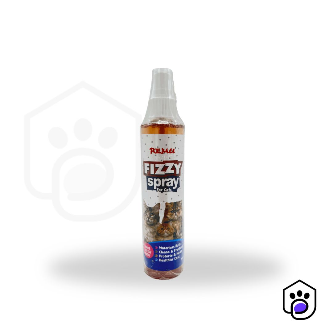 REMU Fizzy Spray for Cats Waterless Dry Bath