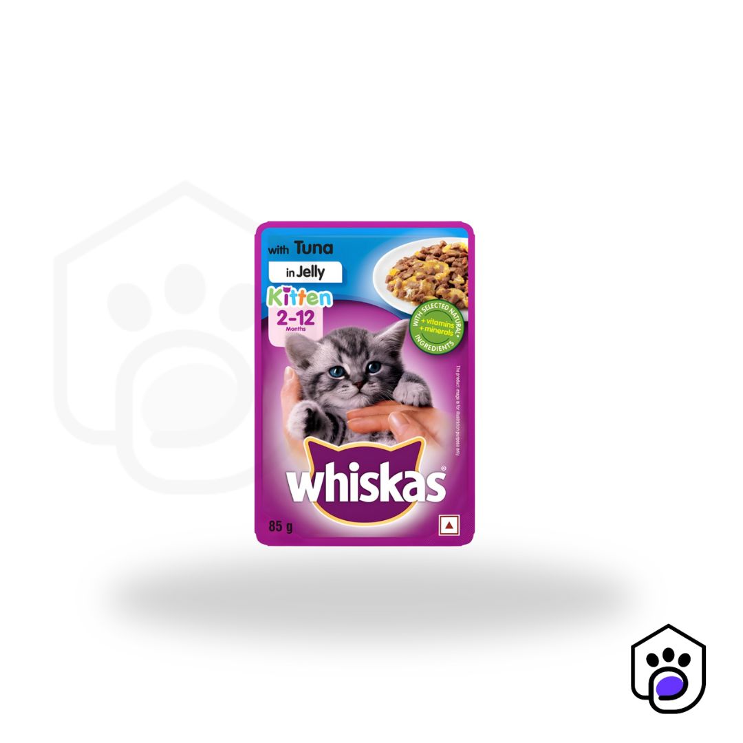 Whiskas Kitten Jelly Pouch - Flavor Selection